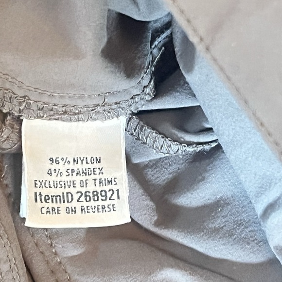 LL Bean Nylon Hiking Trail Shorts +Eddie Bauer Cargo Outdoor Camping 2 Pair Sz 4 - Picture 13 of 16